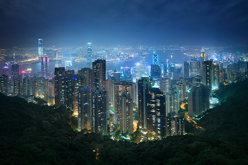 cityscape - hong-kong-the-peak-view