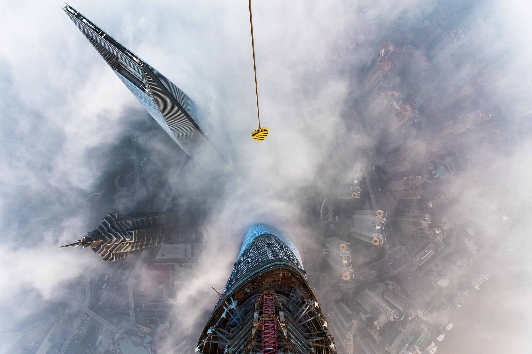 The Story Behind that Insane Shanghai Tower Climb