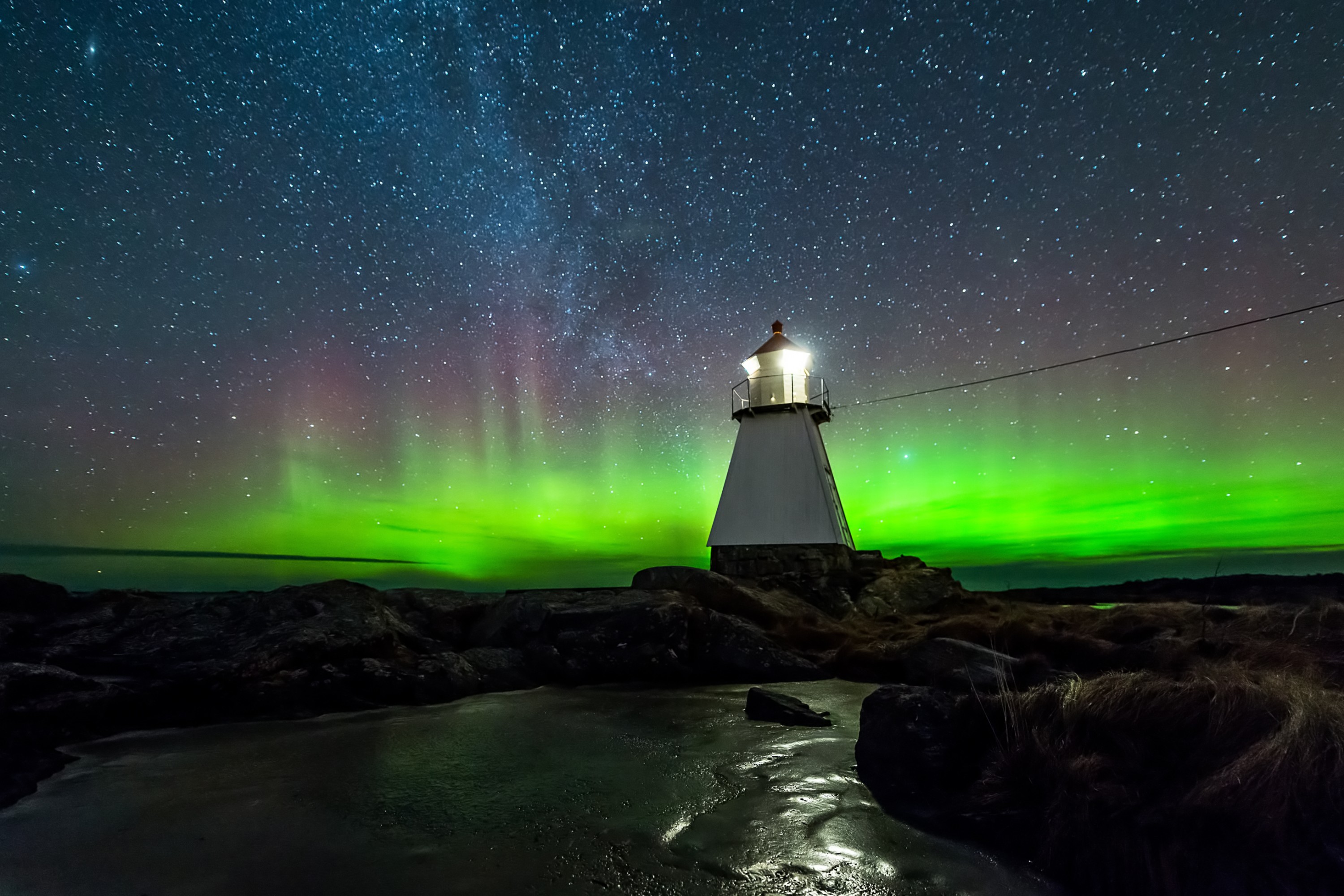 time lapse light photography