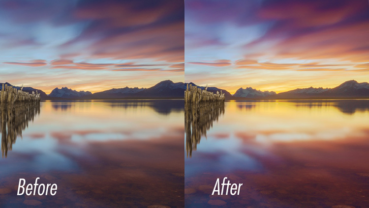 to screenshot how using paint and with Painting Warmth the â€œAfterâ€ using comparison technique