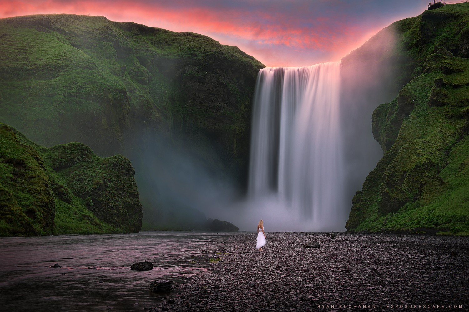 How A Dreamy Photo Shoot At Skogafoss Led To A Romantic Wedding Proposal