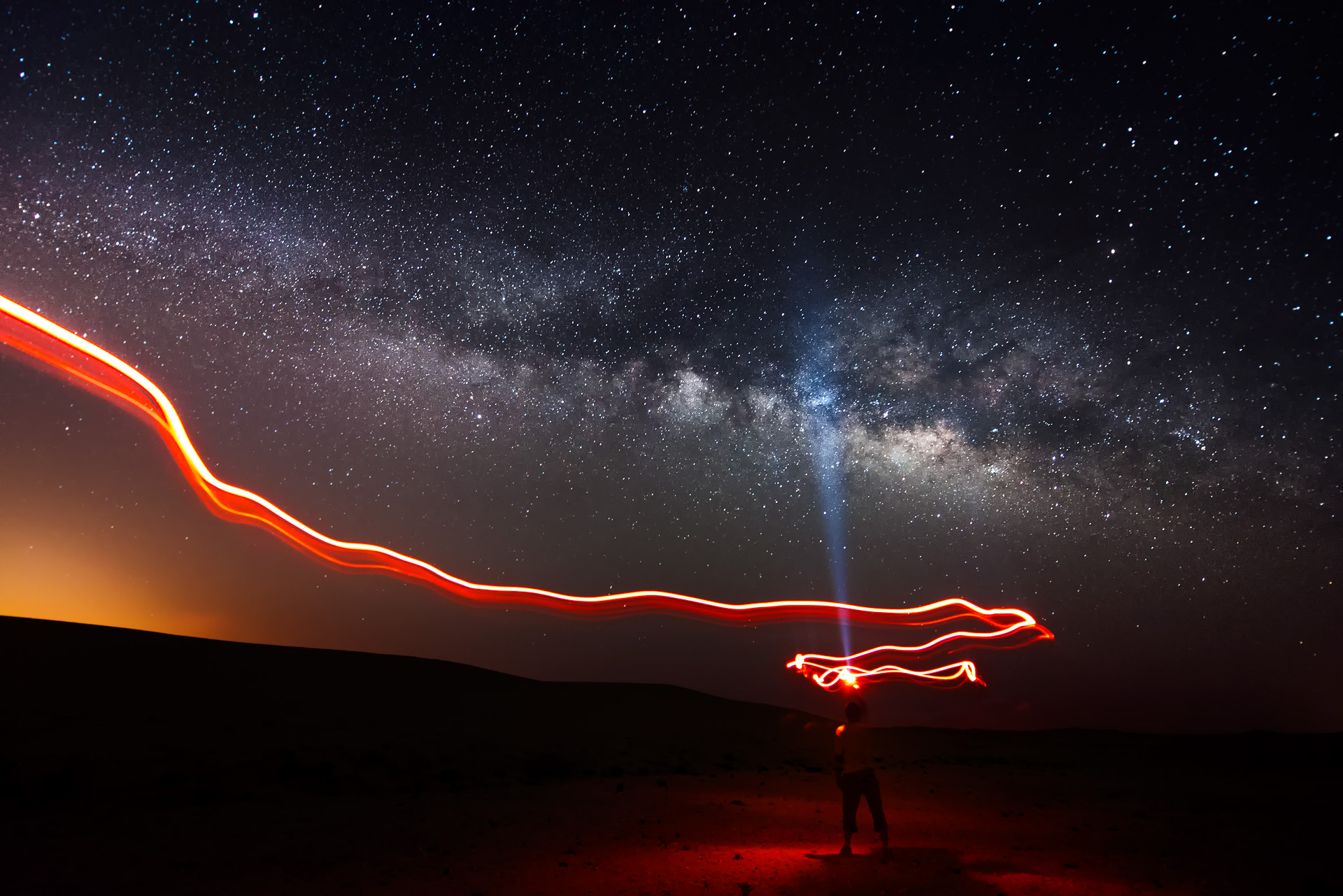 How To Shoot An Electrifying Self-Portrait Under The Milky Way