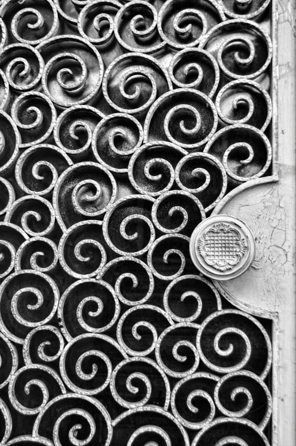 _Pattern of old iron door_ by Aggelos Briasoulis - Patras, Greece
