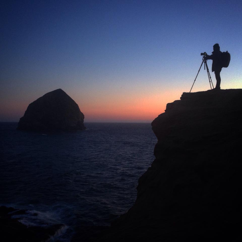 Michael Shainblum at work