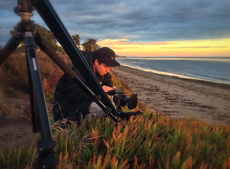 Michael Shainblum at work