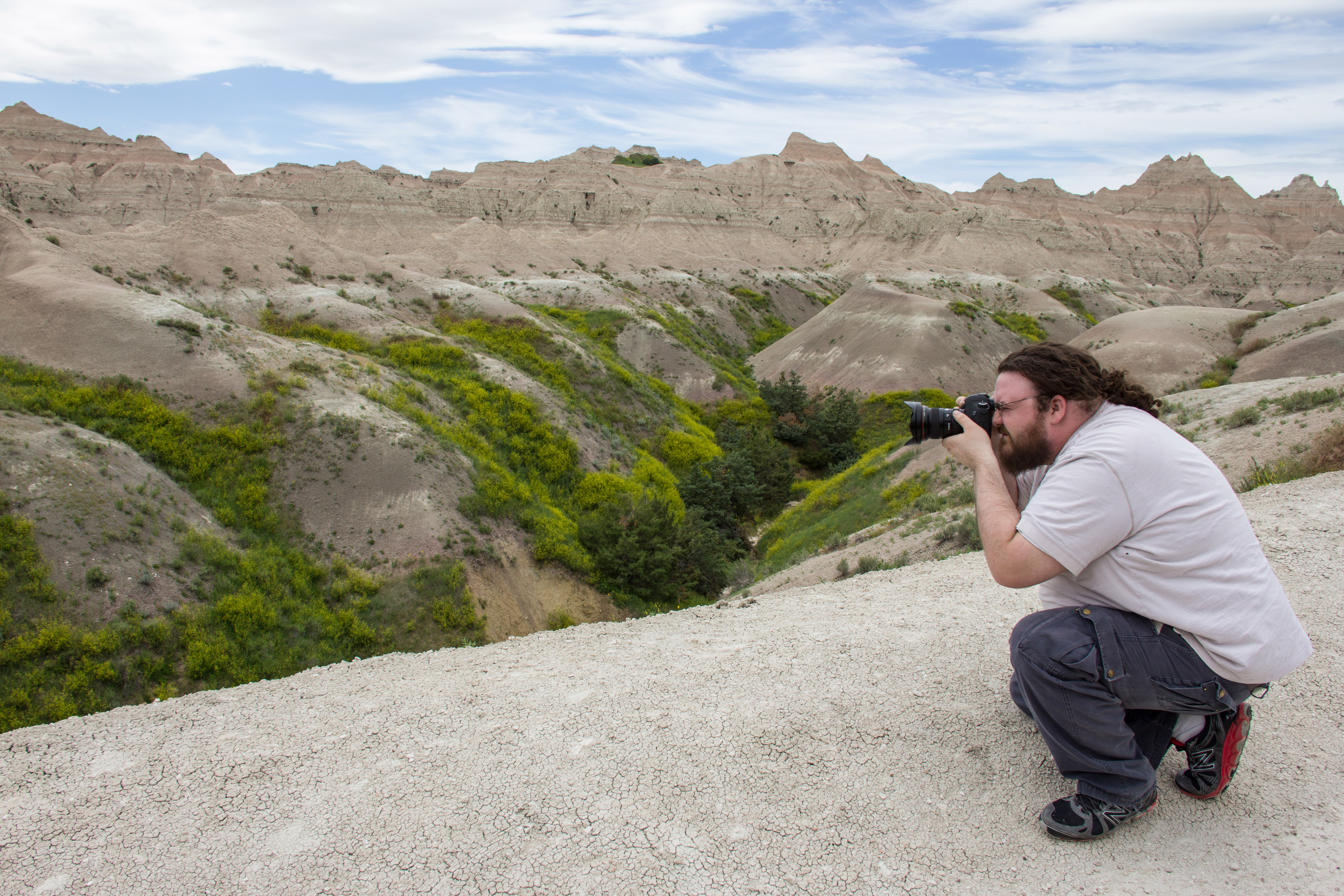 Aaron Groen at work