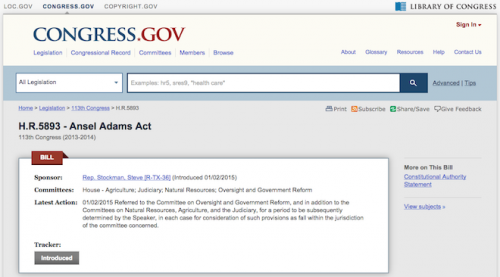 News Roundup: Ansel Adams Act Goes to Bat for Photographers' Rights and