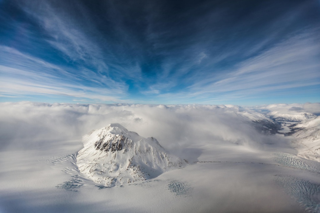 Mt Steacie aerial wide angle