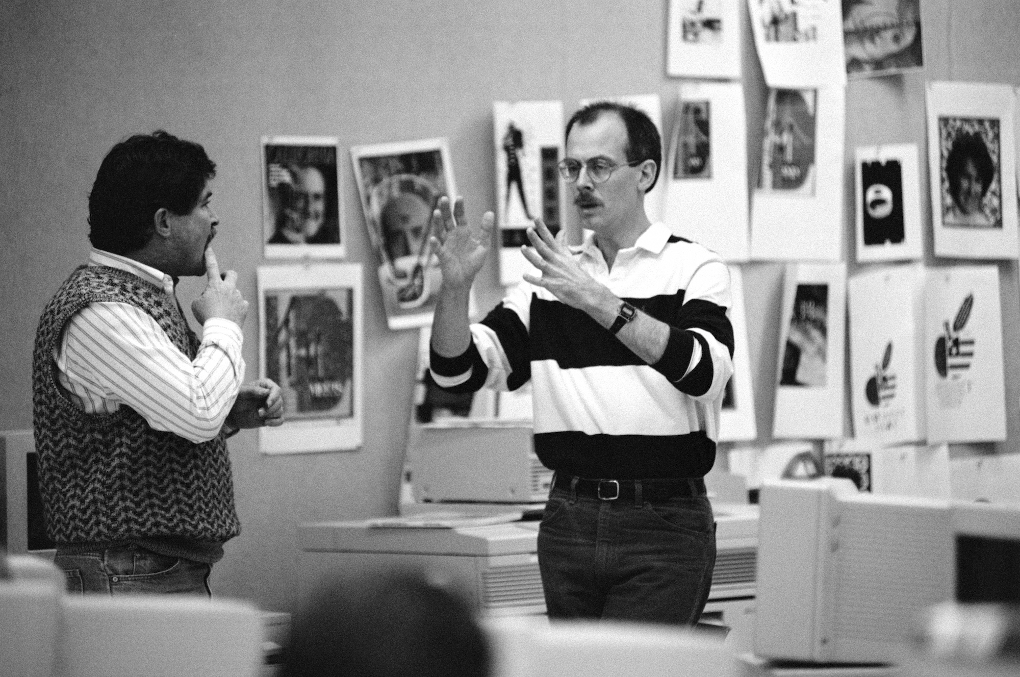 Russell Brown, Adobe Creative Director, March 1991