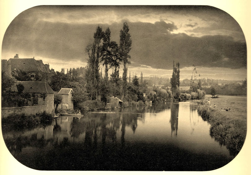River Scene by Camille Silvy
