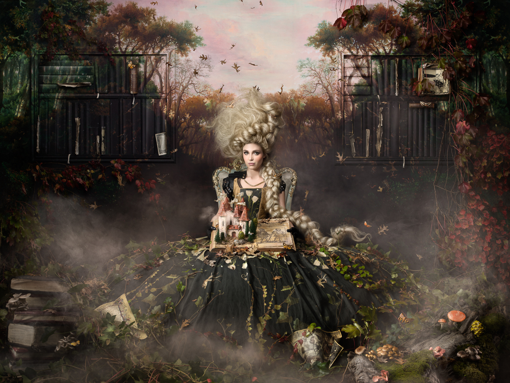 A Story is Literally Bursting Off the Page in This Intricate Fairy Tale Photograph