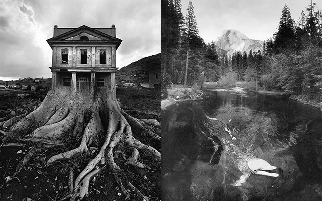 Jerry Uelsmann photographs