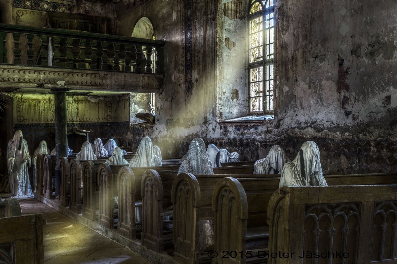 The Haunting Art Installation in an Abandoned Church You Need to Visit