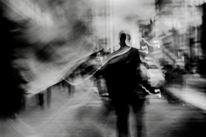 Abstract street photography -Searching