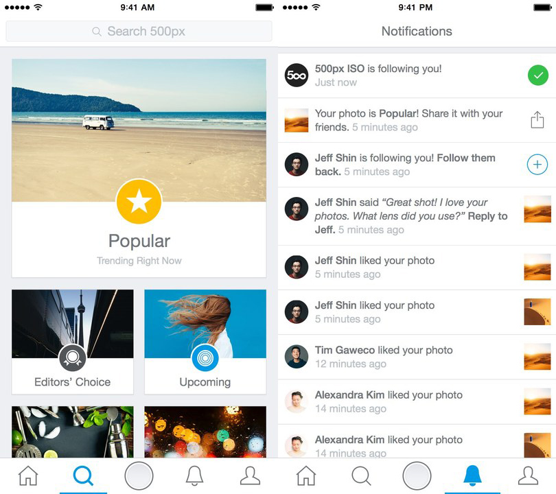 The New 500px For Ios The Best Way To Experience 500px On A Mobile Device 500px