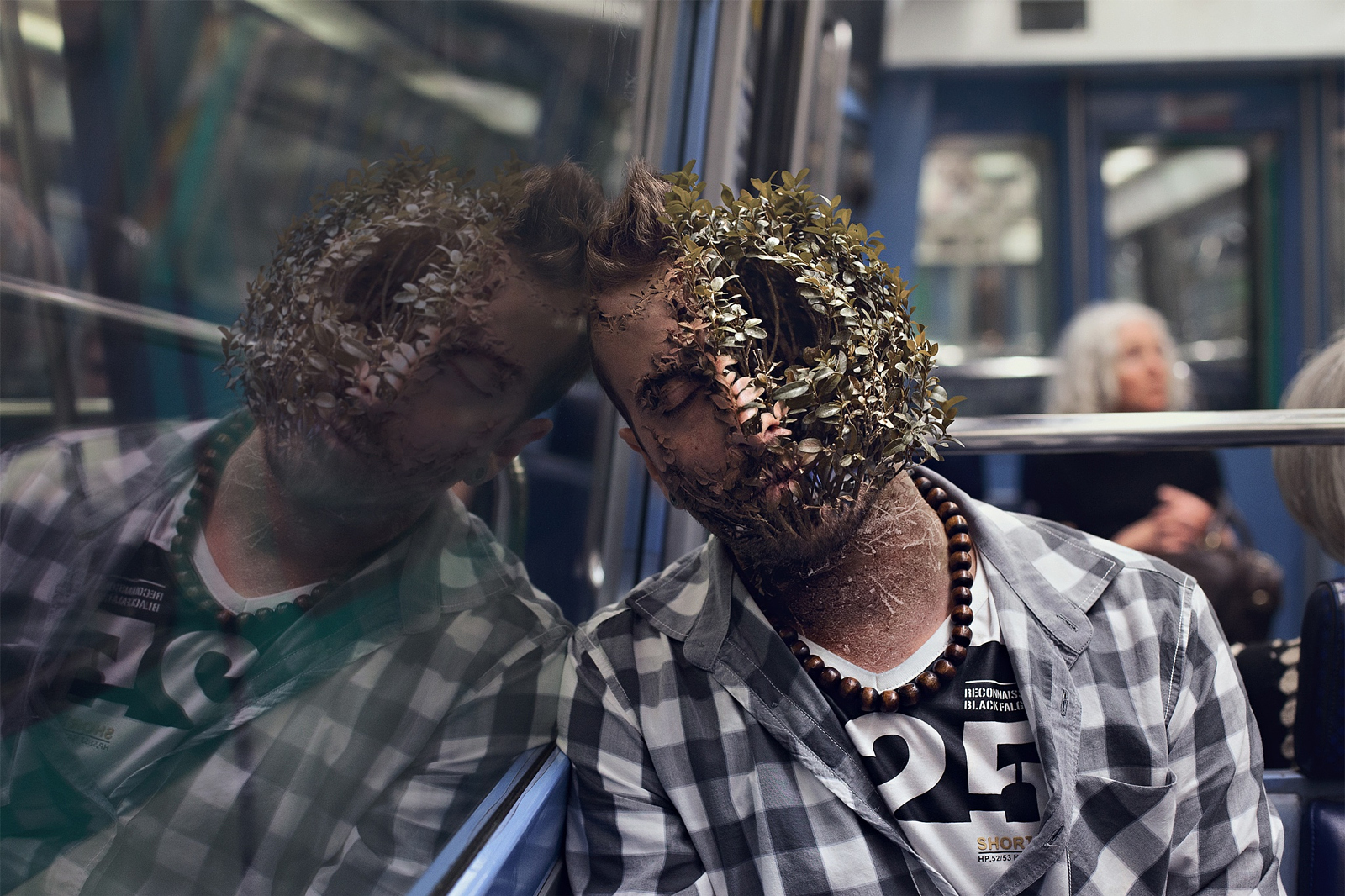 People Become Plants in These Intense Photo Manipulations