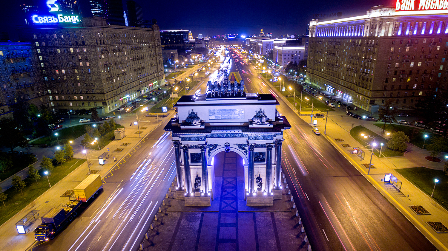 drone night photography