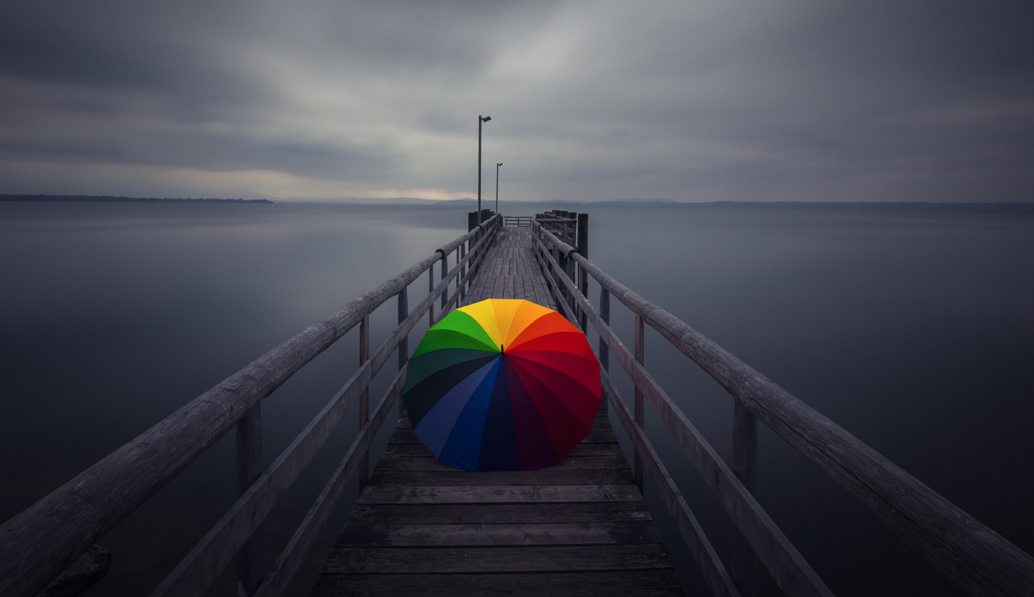 21 Times a Rainbow Umbrella Made a Normal Photo Awesome