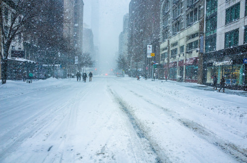 The Story Behind The Most Viral Photo From #blizzard2016 - 500px