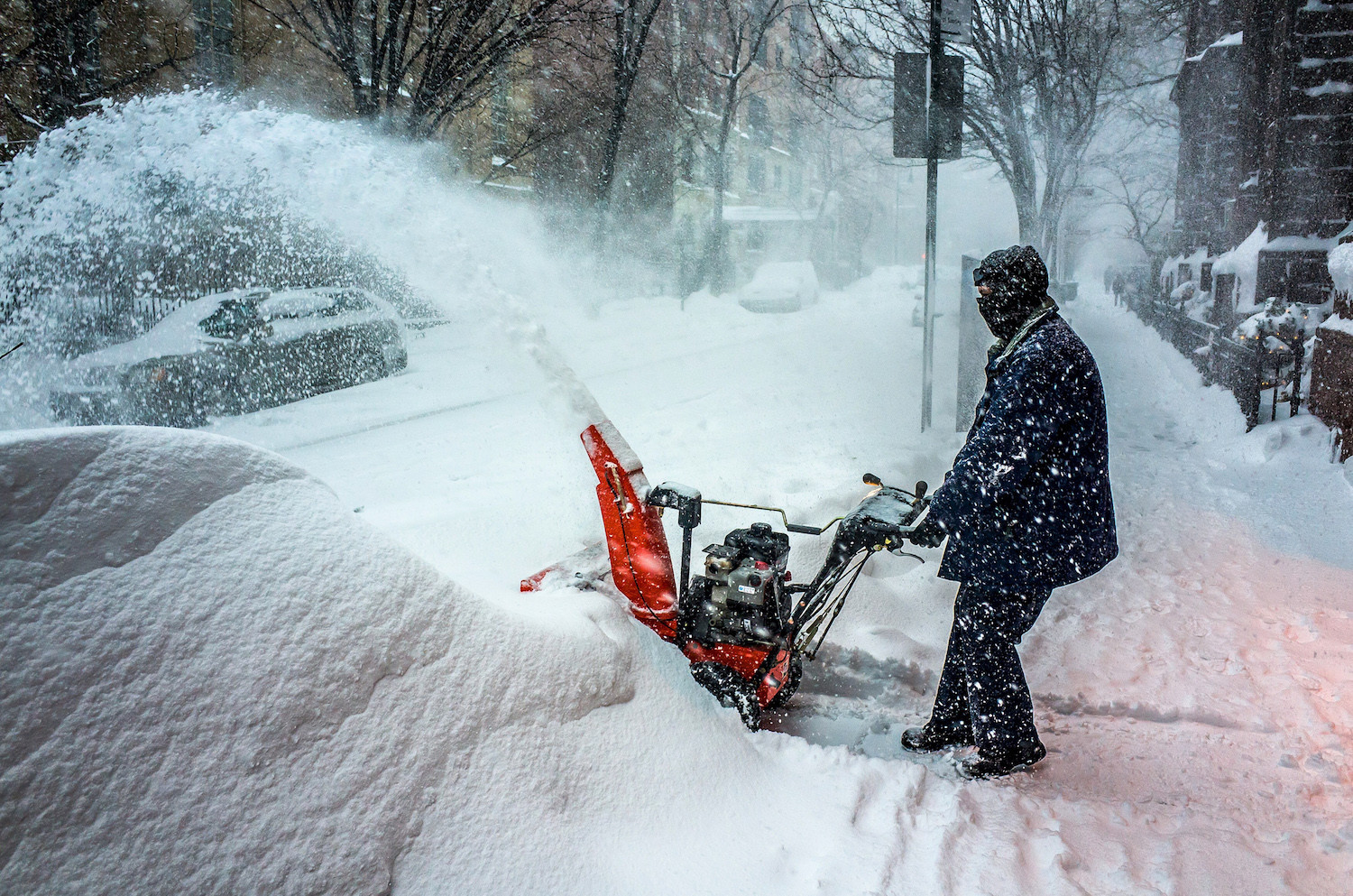 Jonas Snow Storm in NYC 500px