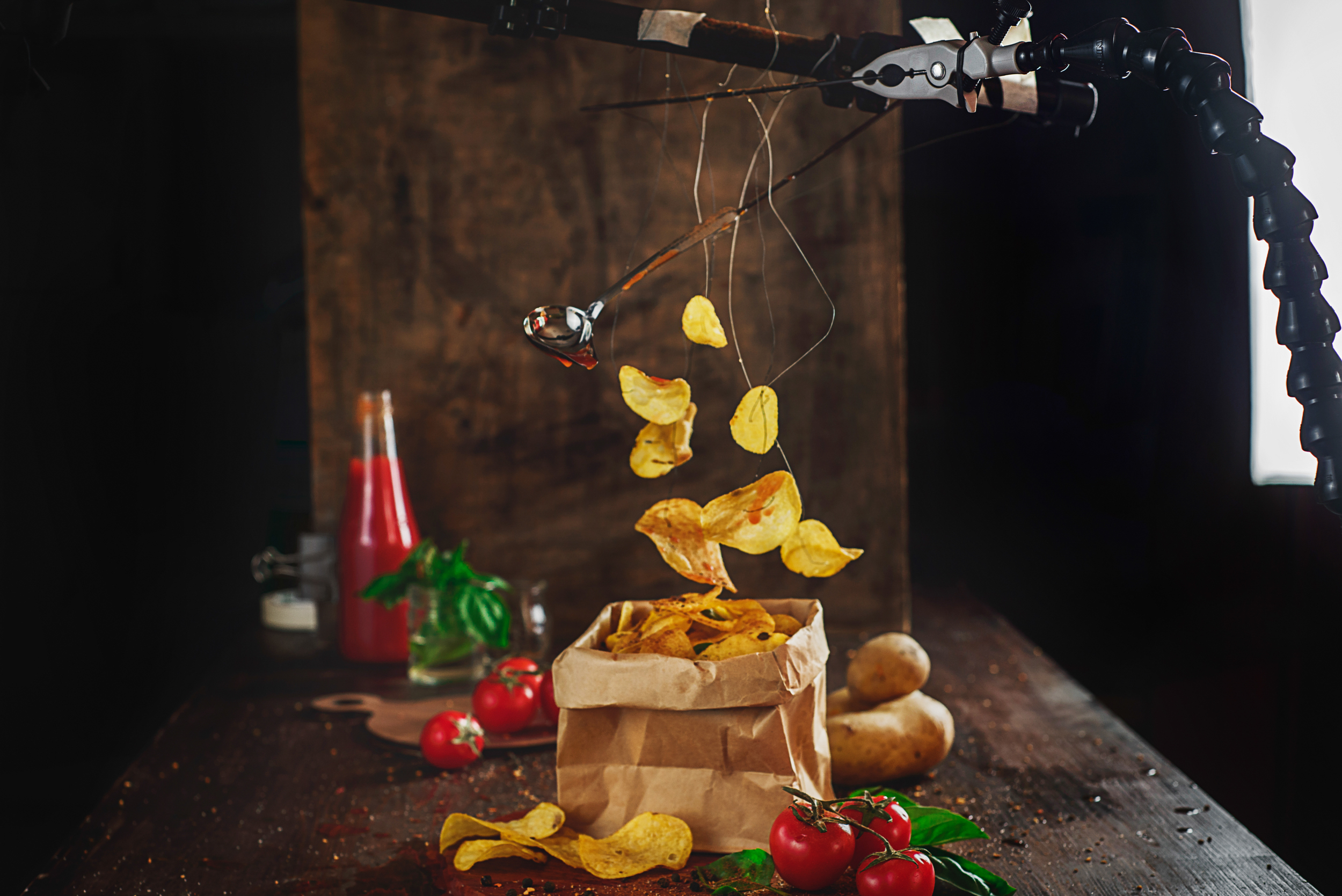 [Levitation Photography Tutorial] How To Make Food Levitate In Your Still Life Photos