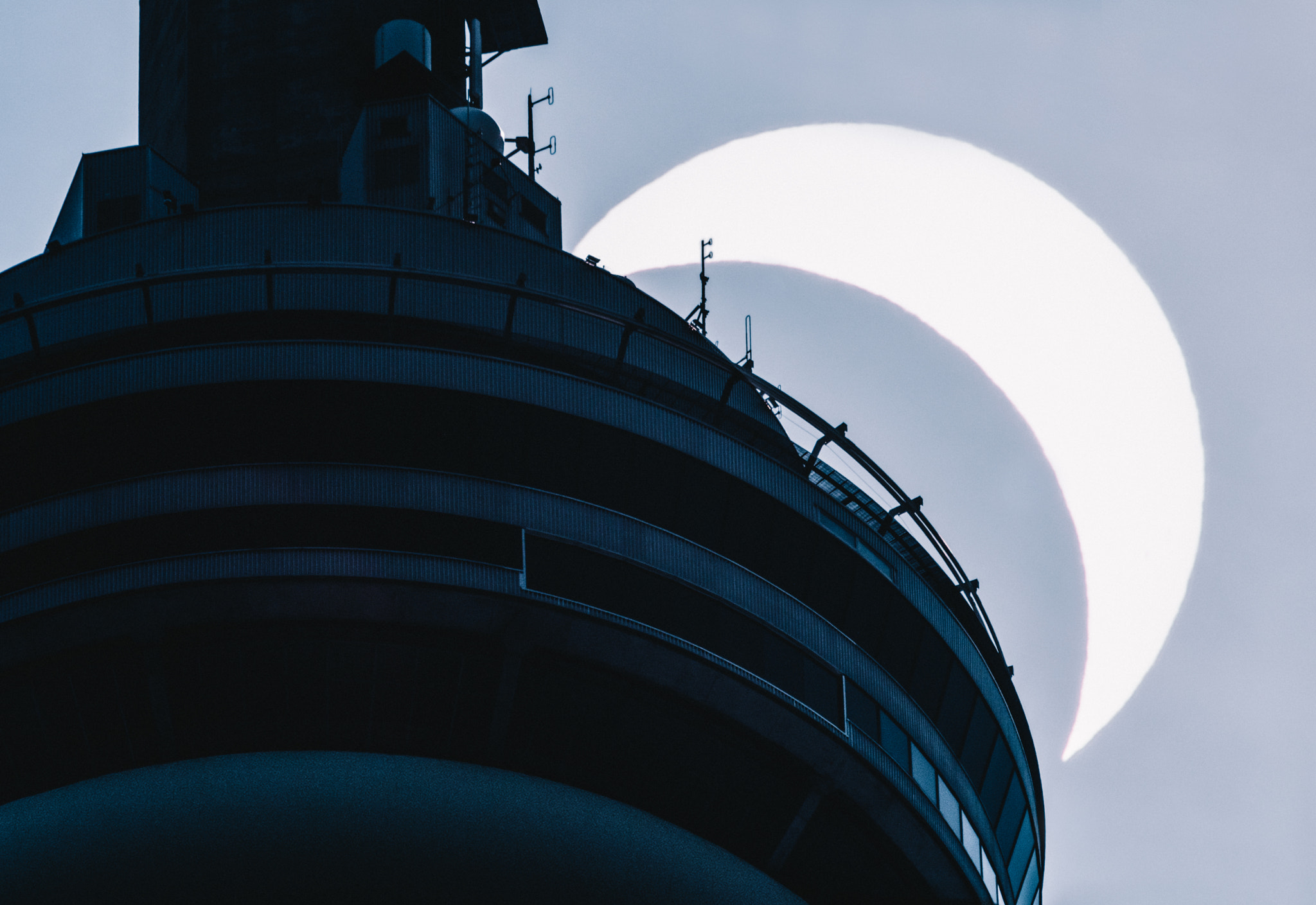 How I Shot the Eclipse & the CN Tower