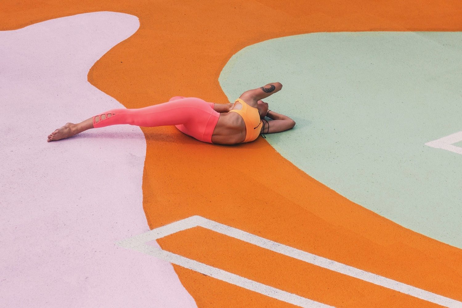 Licensing Contributor Ernesto Perez and his colorful Miami yoga shoot