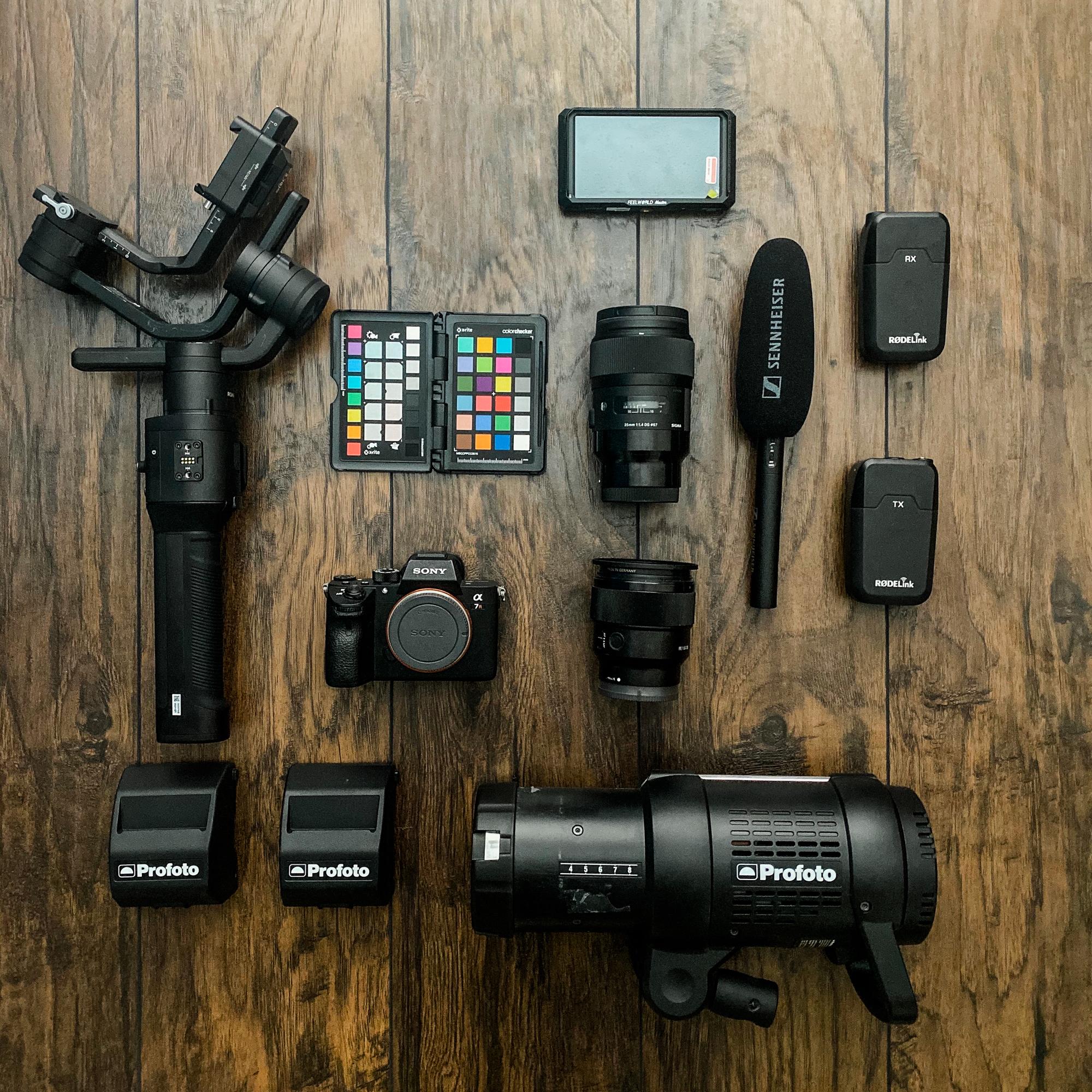 Camera Equipment For A Photographer Laid Out On A Wood Table 500px