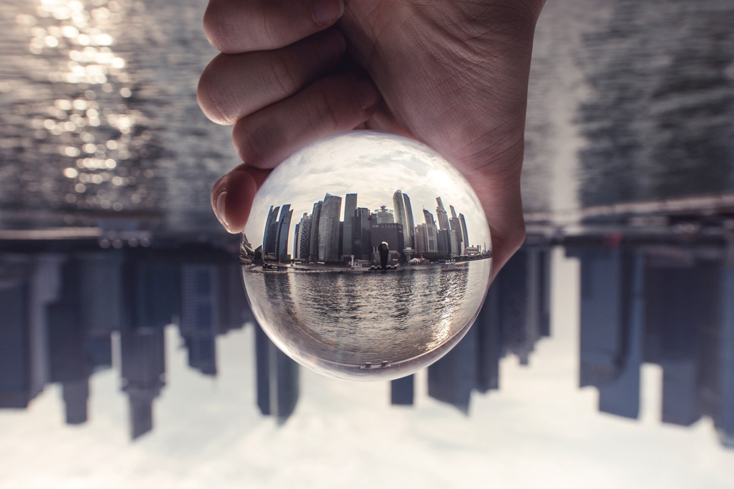Here's how to get that creative crystal ball effect in your photography