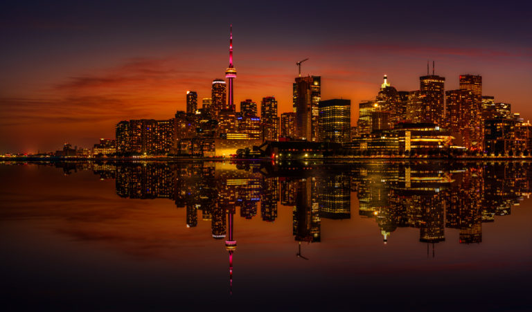 Toronto Gold Reflection - 500px