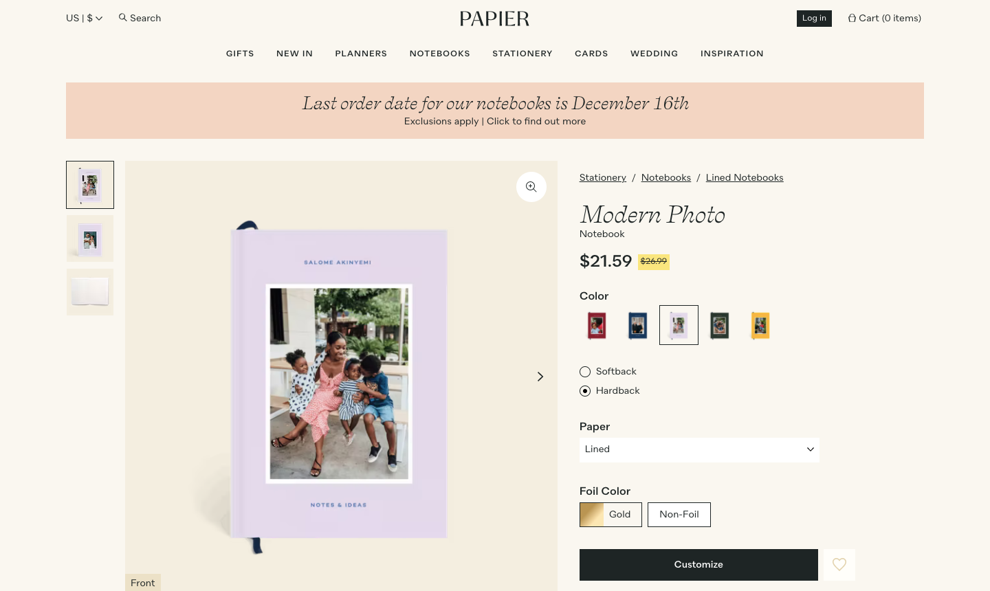 Papier photo books 