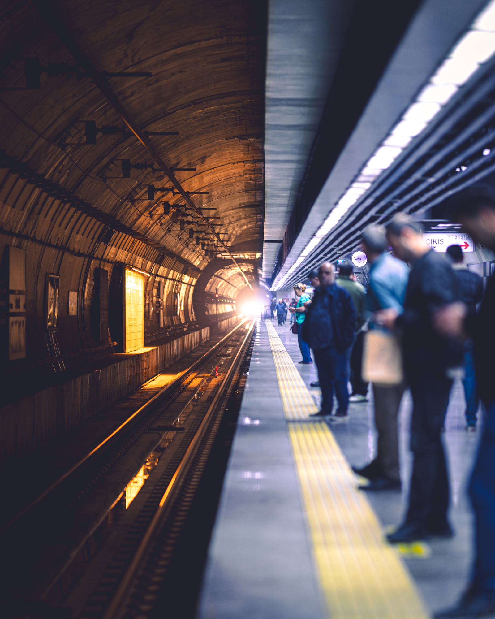Light At The End Of The Platform by Cenk Salfur