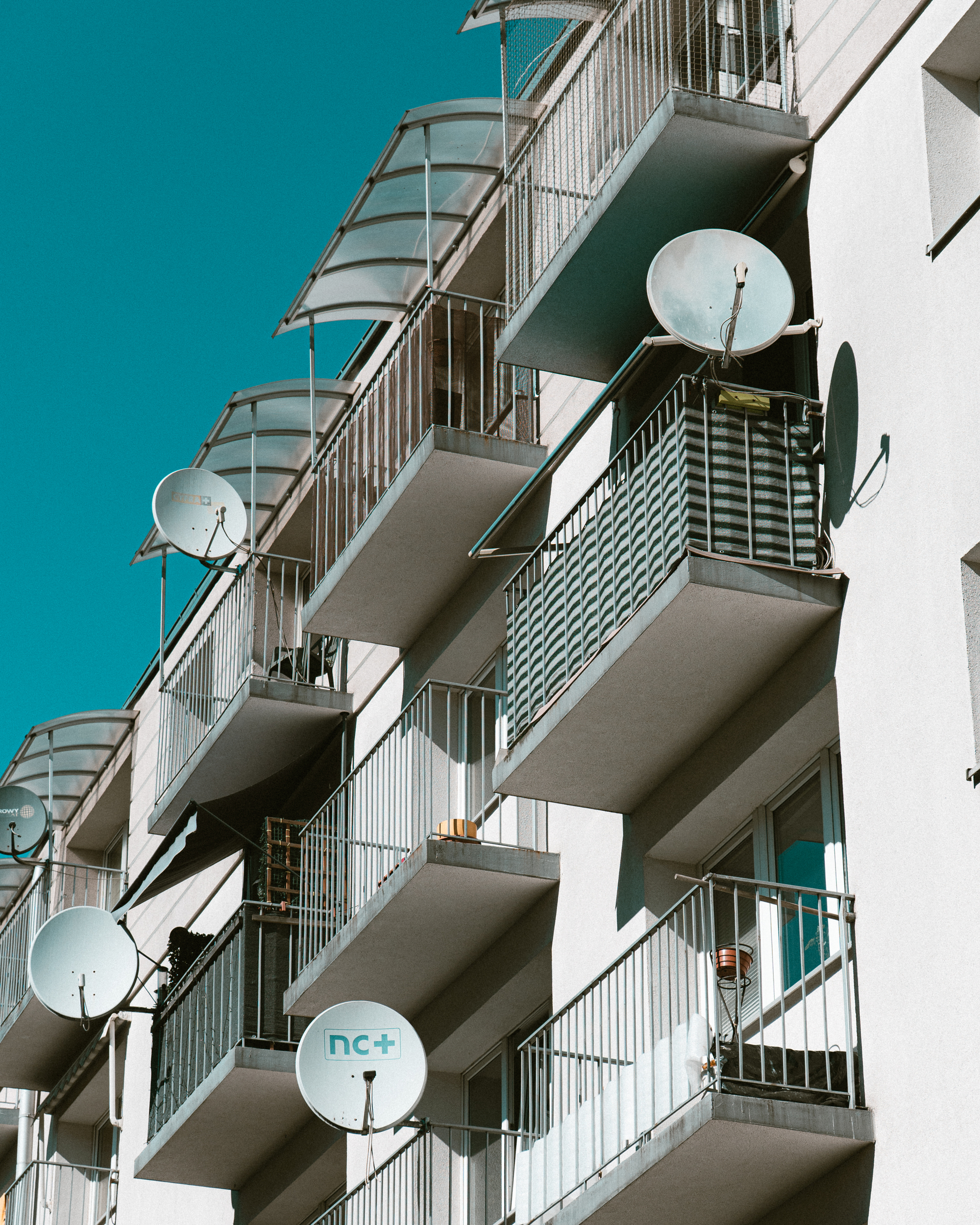 Satellite dishes by Filip Chmielecki